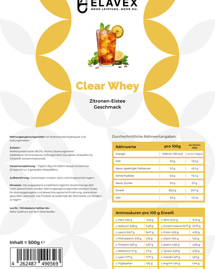 Clear Whey Zitrone