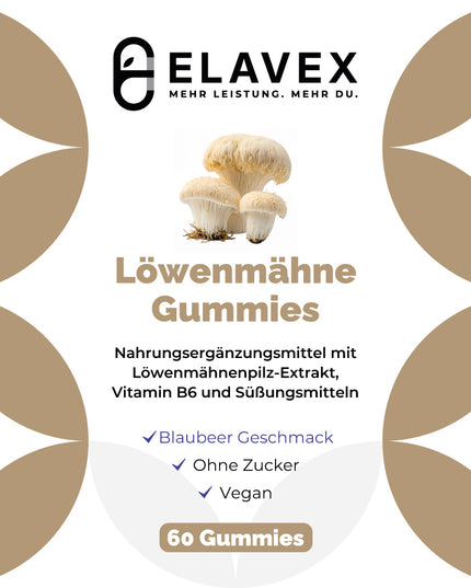 Löwenmähne Gummies