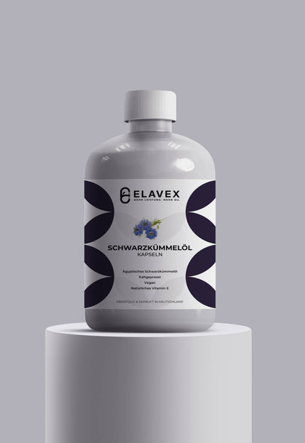 <strong>SCHWARZKÜMMELÖL KAPSELN -           Zutaten : </strong>Ägyptisches Schwarzkümmelöl (Nigella Sativa), Überzugsmittel:(Carrageenan und modifizierte Stärke), Wasser,Feuchthaltemittel: Glycerin, natürliches Vitamin E ((RRR)-aTocopherol)